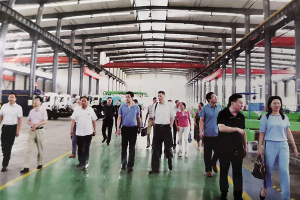 河南省总工会领导到我公司检查“厂务公开 民主管理”工作